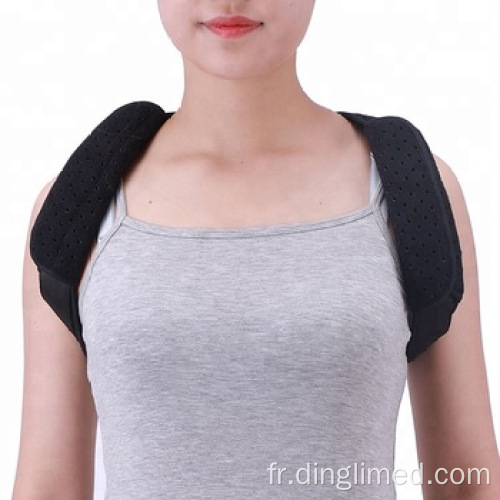 Correction de posture de clavicule en cuir